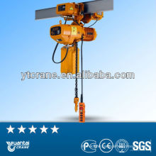 Traveling chain type electric hoist